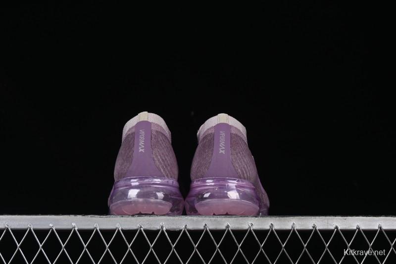 Nike Vapormax Flyknit Breathable Casual Running Shoes with Full-Length Air Cushion - 849557-500