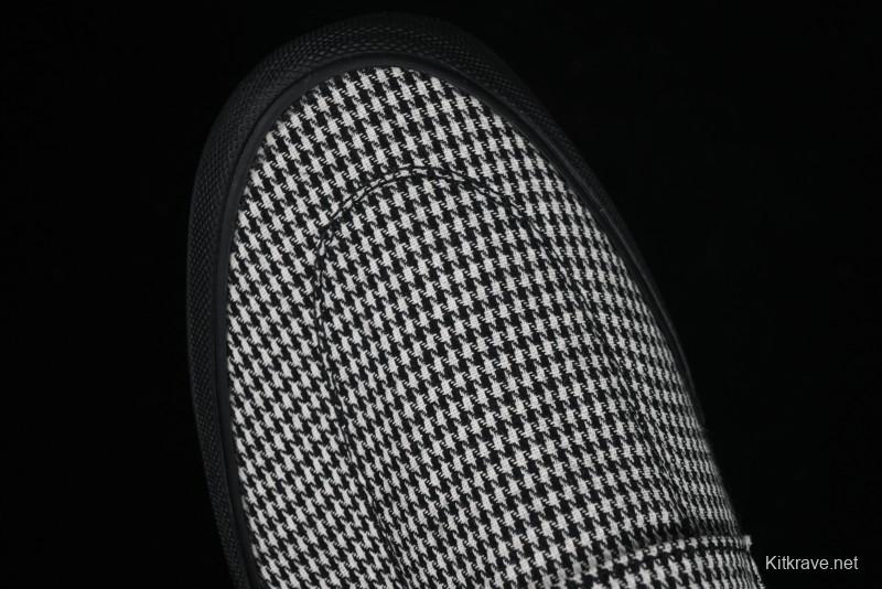 Vans Demons Style 53 Black White Retro Houndstooth Loafers - VN000CQPYER