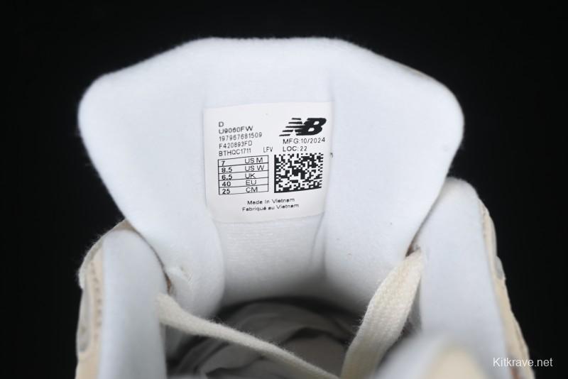 New Balance Joe Freshgoods x New Balance 9060 Retro Casual Running Sneakers with ABZORB Cushioning - U9060FW