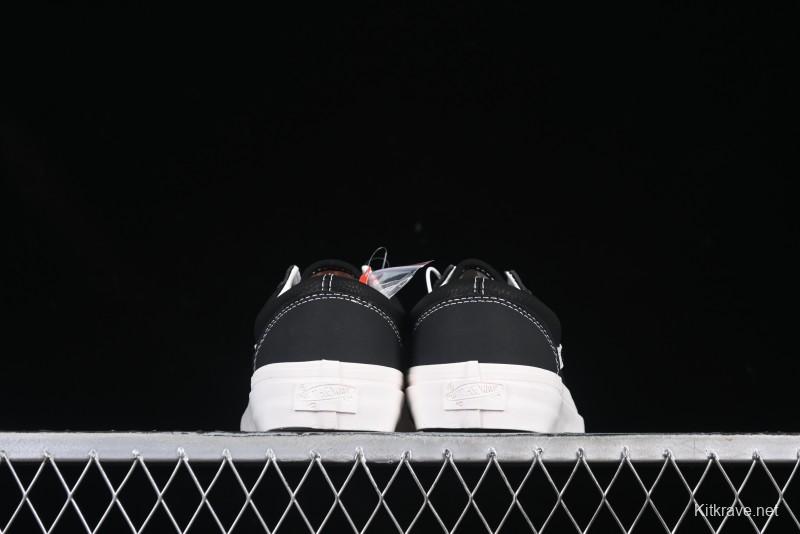 Vans Old Skool 36 Low-Top Retro Skate Shoes - VN000D57BLK