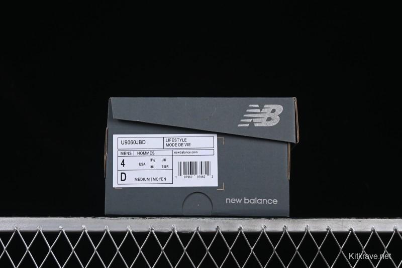 New Balance NB9060 Series Retro Casual Running Shoes with ABZORB Cushioning - U9060JBD