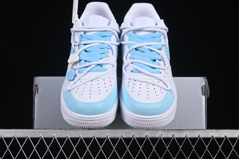 Nike Air Force 1'07 Low Ice Blue Mojito Casual Sneakers - CQ2288-801