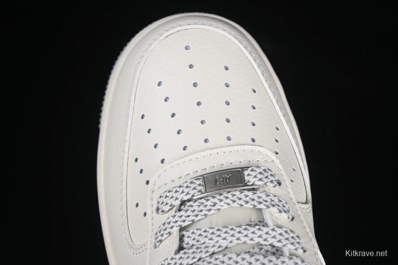 Nike Air Force 1 Low x Stussy "Light Bone and Grey" – Premium Collaboration Sneakers