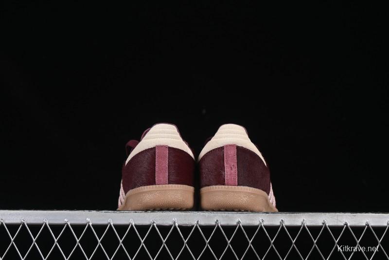 Adidas Samba OG Casual Sneakers with Classic Trefoil Logo - JP5330