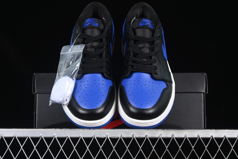 Nike Air Jordan 1 Low AJ1 Black Blue Casual Sneakers - IB1981-004