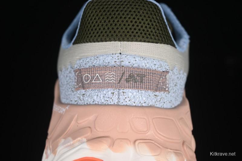 New Balance Fresh Foam X More V3TDS Low-Top Running Shoes with Durable Slip-Resistant Outsole - MTMORUG3