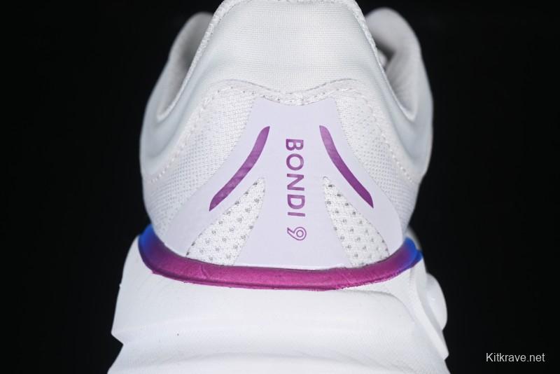 HOKA ONE ONE Bondi 9 Knit Lightweight Casual Running Shoes - 1162012 CYWH