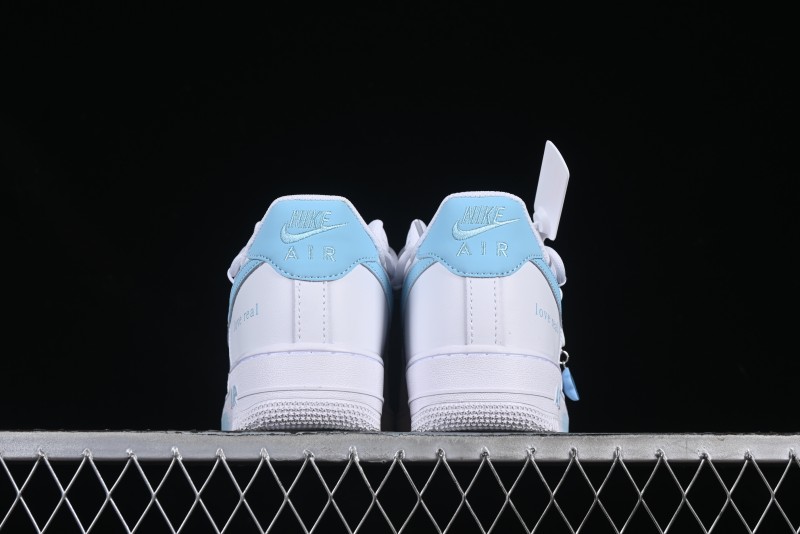 Nike Air Force 1'07 Low Ice Blue Mojito Casual Sneakers - CQ2288-801