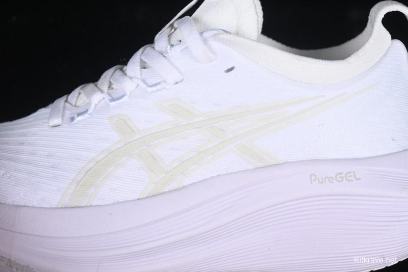 Asics Gel-Nimbus 27 Retro Breathable Casual Shoes with Cushioning for Men - 1012B753-100