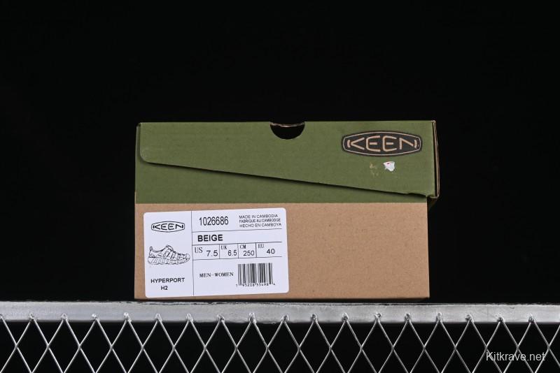 Keen Newport H2 Outdoor Sports Water Sandals with Toe Protection - 1026686BEIGE