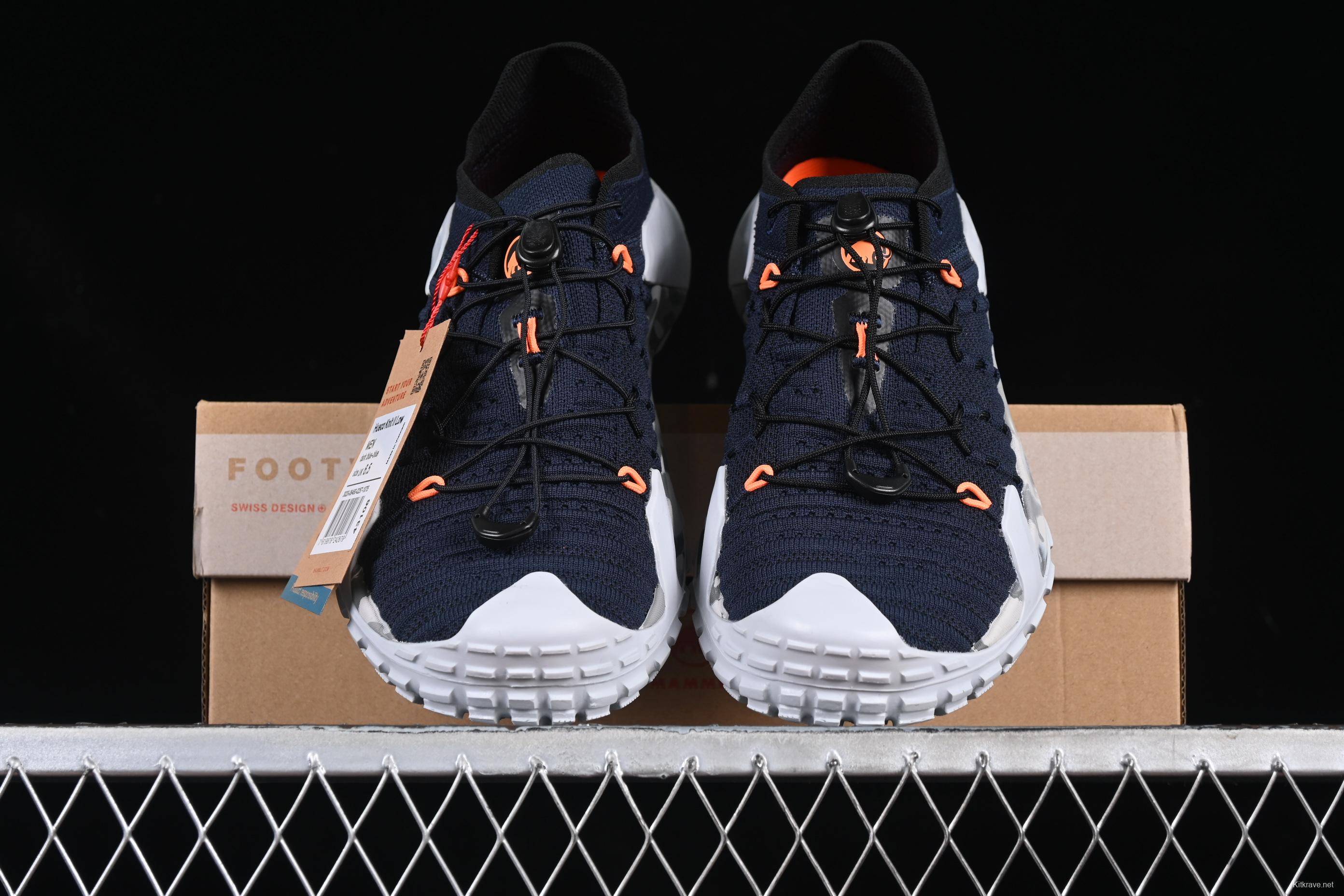 Mammut Hueco Knit II Low Hiking Shoes with Cushioning Anti-Slip and Wear-Resistant Design - 43106