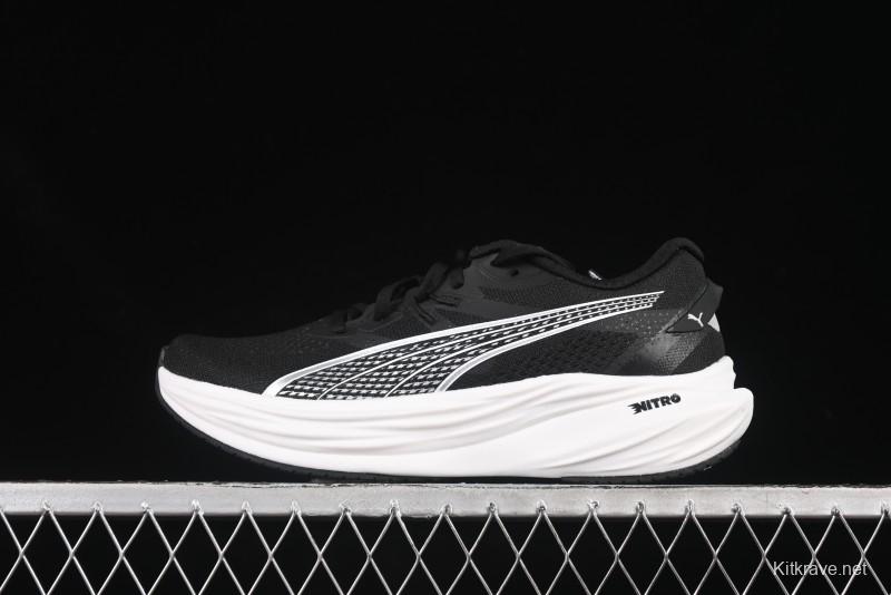 Puma Deviate Ntro 3 Comfortable Anti-Slip Wear-Resistant Low-Top Casual Running Shoes - 309707-01