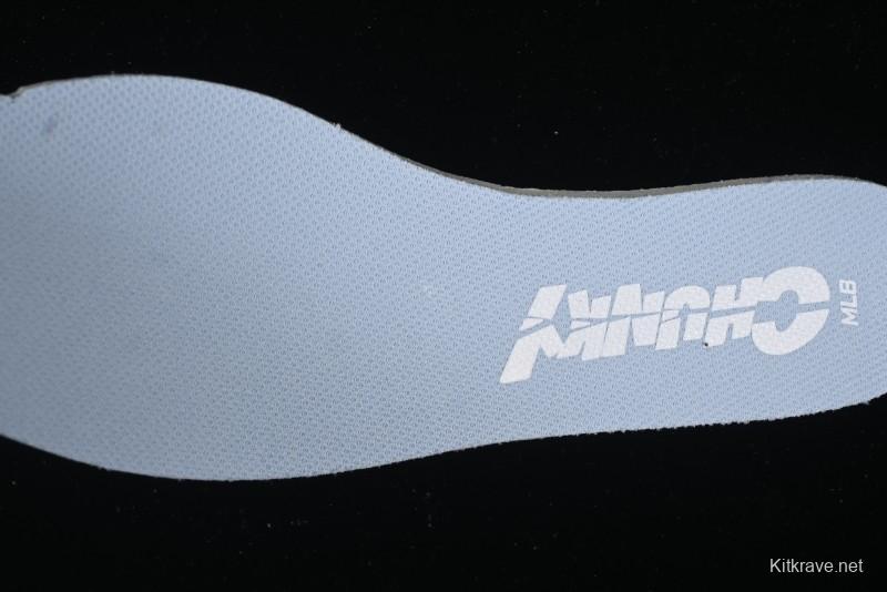 New York Yankees MLB Winner Chunky Height-Increasing Thick Sole Running Shoes - 3ASHWD15N50BLS