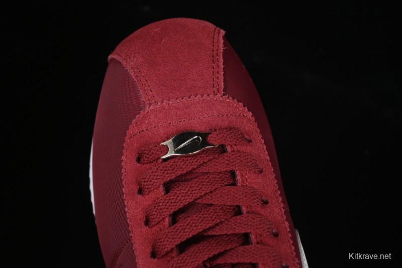 Nike Classic Cortez Leather Retro Running Shoes - DZ2795-600