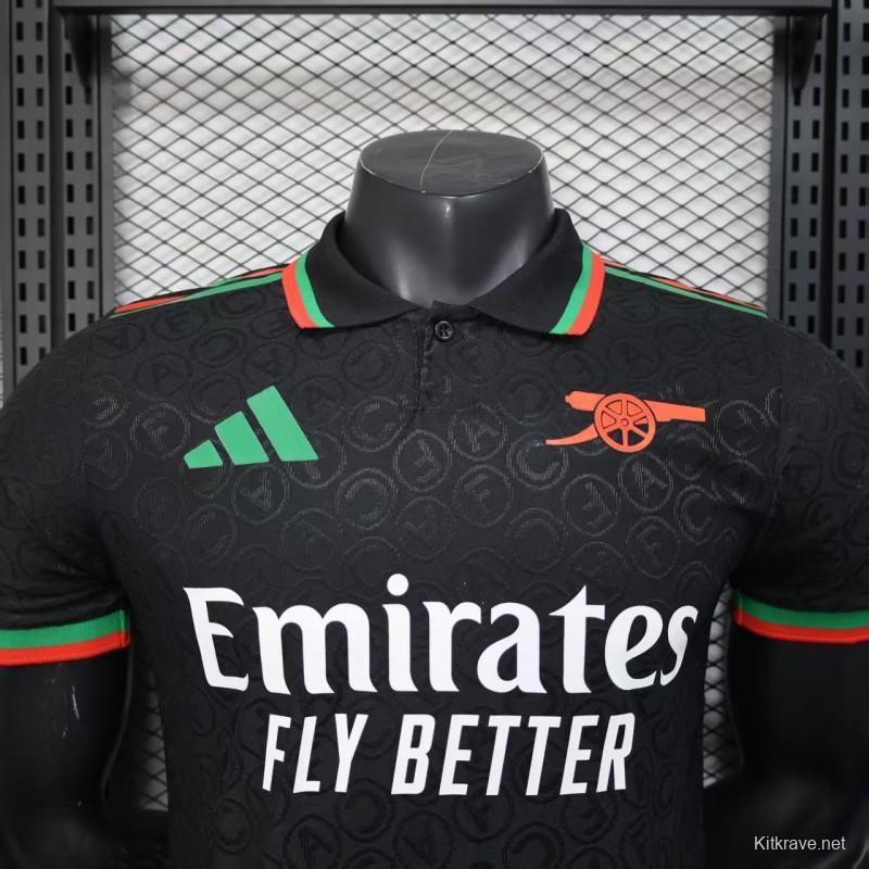 Player Version 25/26 Arsenal Black Special Jersey