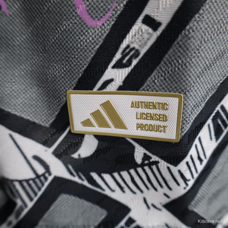 Player Version 2025 Japan White with Anime Character Pattern Jersey