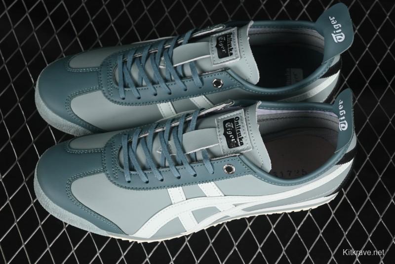 Onitsuka Tiger Mexico 66 Cactful-S Low-Top Leather Running Shoes in Pastel Colorway - 1183A872-402