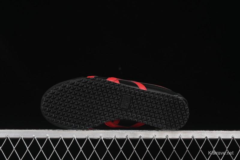 Onitsuka Tiger Mexico 66 Low-Top Leather Sneakers for Casual Running - 1183C102-004