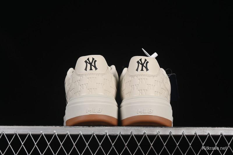 New York Yankees Chunky Liner Mid Denim Monogram Platform Sandals - 3ASXE015N50CRS