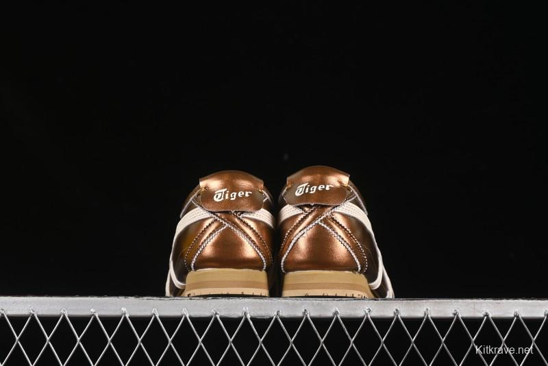 Onitsuka Tiger Mexico 66 SD Low-Top Leather Sneakers for Casual Running - 1183C468-200