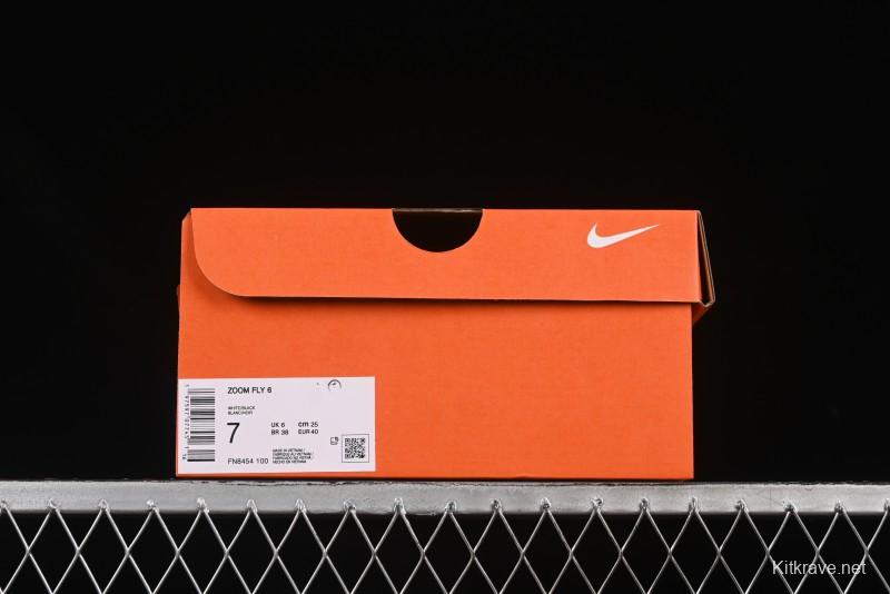 Nike Zoom Fly 6 Running Shoes with Flyknit and React Foam - FN8454-100