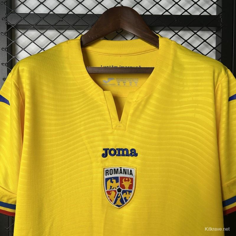 2025 Romania Home Jersey