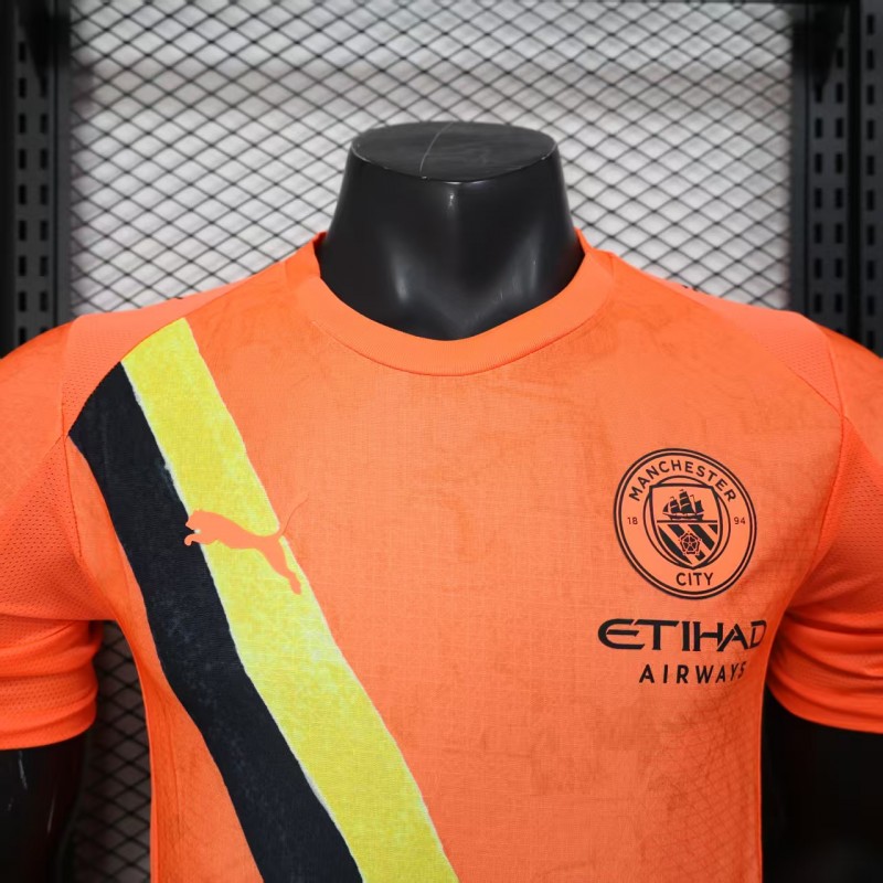 Player Version 25/26 KIDSUPER x MANCHESTER CITY Orange Jersey