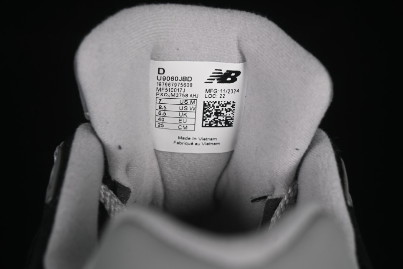Joe Freshgoods x New Balance 9060 Retro Casual Running Sneakers with ABZORB Cushioning - U9060JBD