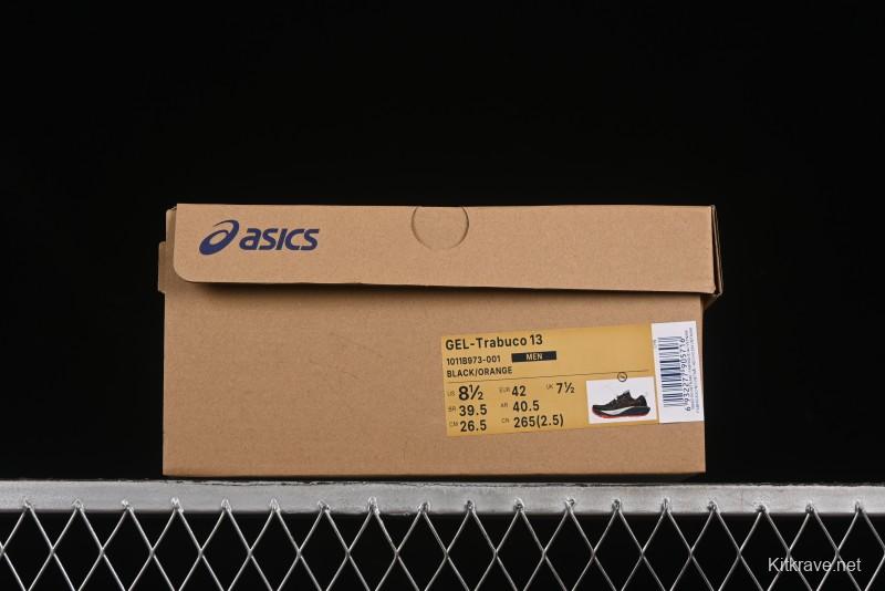 Asics Gel-Trabuco 13 Retro Breathable Casual Shoes with Cushioning for Men - 1011B973-001