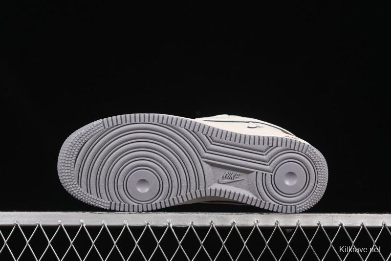 Nike Air Force 1 '07 Low BAPE Collaboration Beige Starry Sky Casual Sneakers - HH7518-065