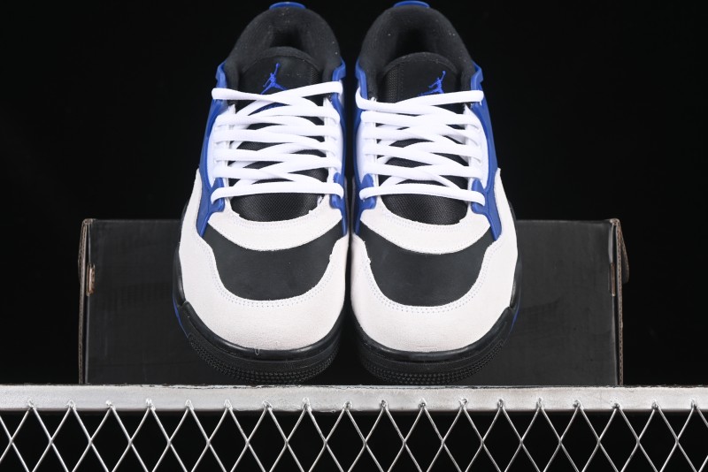 Nike Air Jordan 4 Remastered Sneakers with Textile Mesh Leather and Suede Upper - FQ7939-140