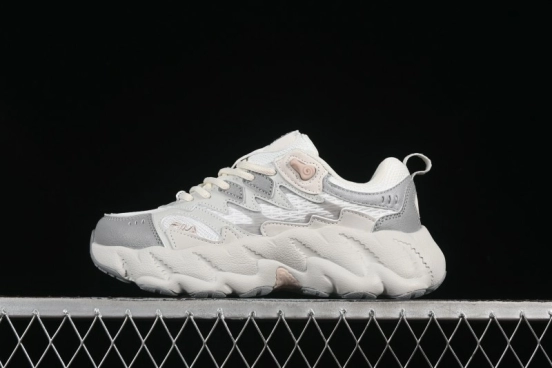 Fila Fusion Fern 2.0 Retro Chunky Sneakers with 3CM Height Increase - F12W511101FCF