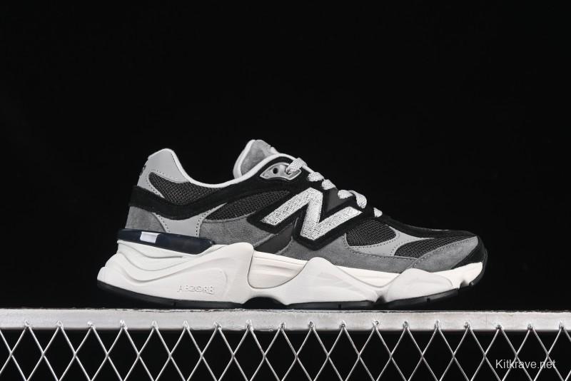Joe Freshgoods x New Balance 9060 Retro Casual Running Sneakers with ABZORB Cushioning - U9060JBD