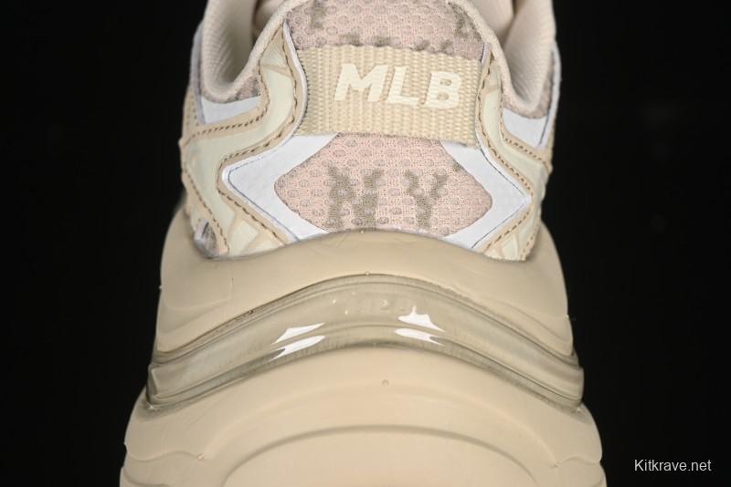 New York Yankees MLB Chunky Curve Runner Monogram Thick Sole Casual Running Shoes - 3ARNSPL5N50SAS