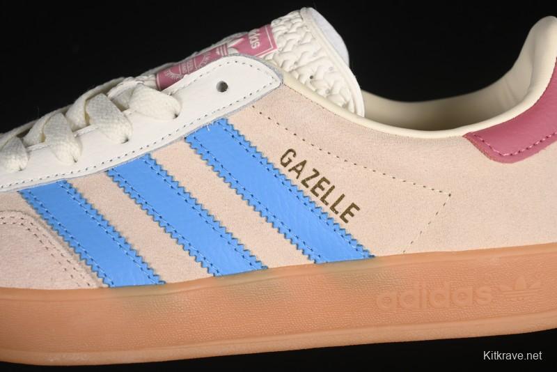Adidas Originals Gazelle Indoor Retro Casual Sneakers with Anti-Slip and Durable Design - JQ0010