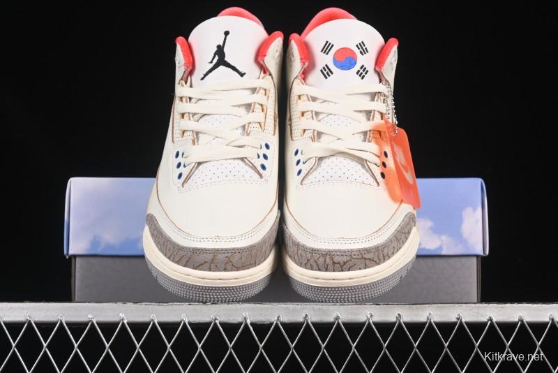 Nike Air Jordan 3 Retro Seoul 2.0 Basketball Shoes - IB1482-100