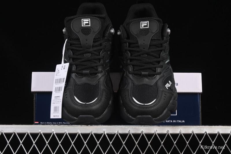 Fila Fusion Fern 2.0 Retro Chunky Sneakers with 3CM Thickened Platform Sole - F12M511101FBD