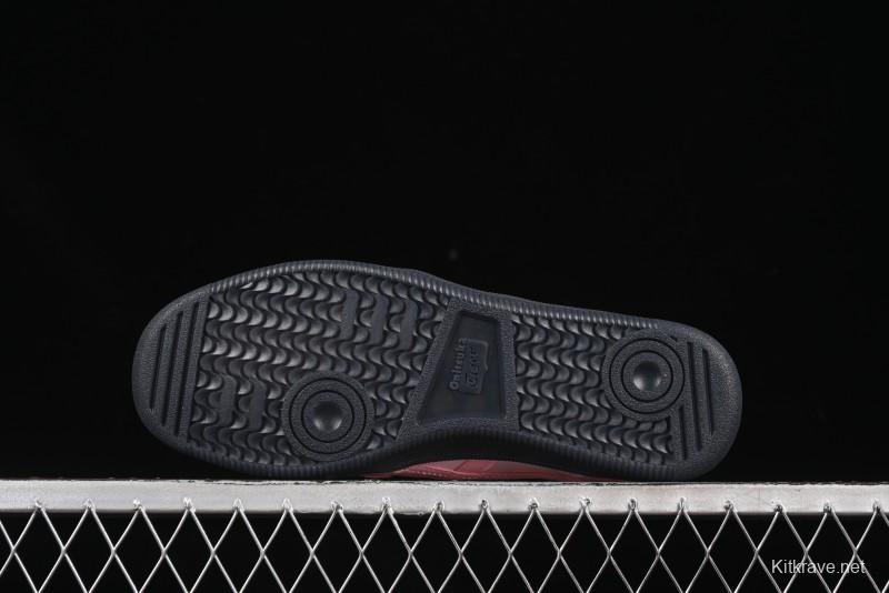 Onitsuka Tiger Tokuten Low-Top Casual Sneakers with T-TOE Reinforcement and Indoor Rubber Outsole - 1183B938-100