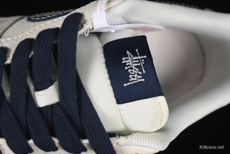 Nike Air Force 1 '07 Low Stussy Collaboration Cartoon Swoosh Casual Sneakers - ZH2598-309