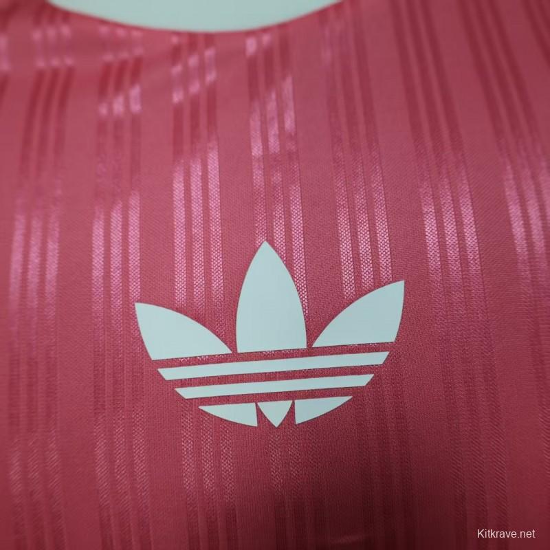 Player Version 2025 Adidas Original Pink T-Shirt