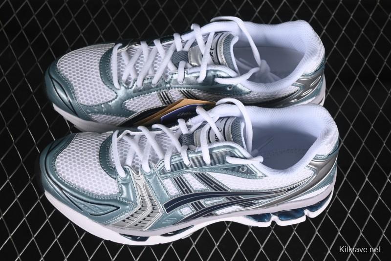 Asics Gel-Kayano 14 Running Shoes with FF BLAST PLUS Cushioning and 3D Visible GEL - 1203A537-106