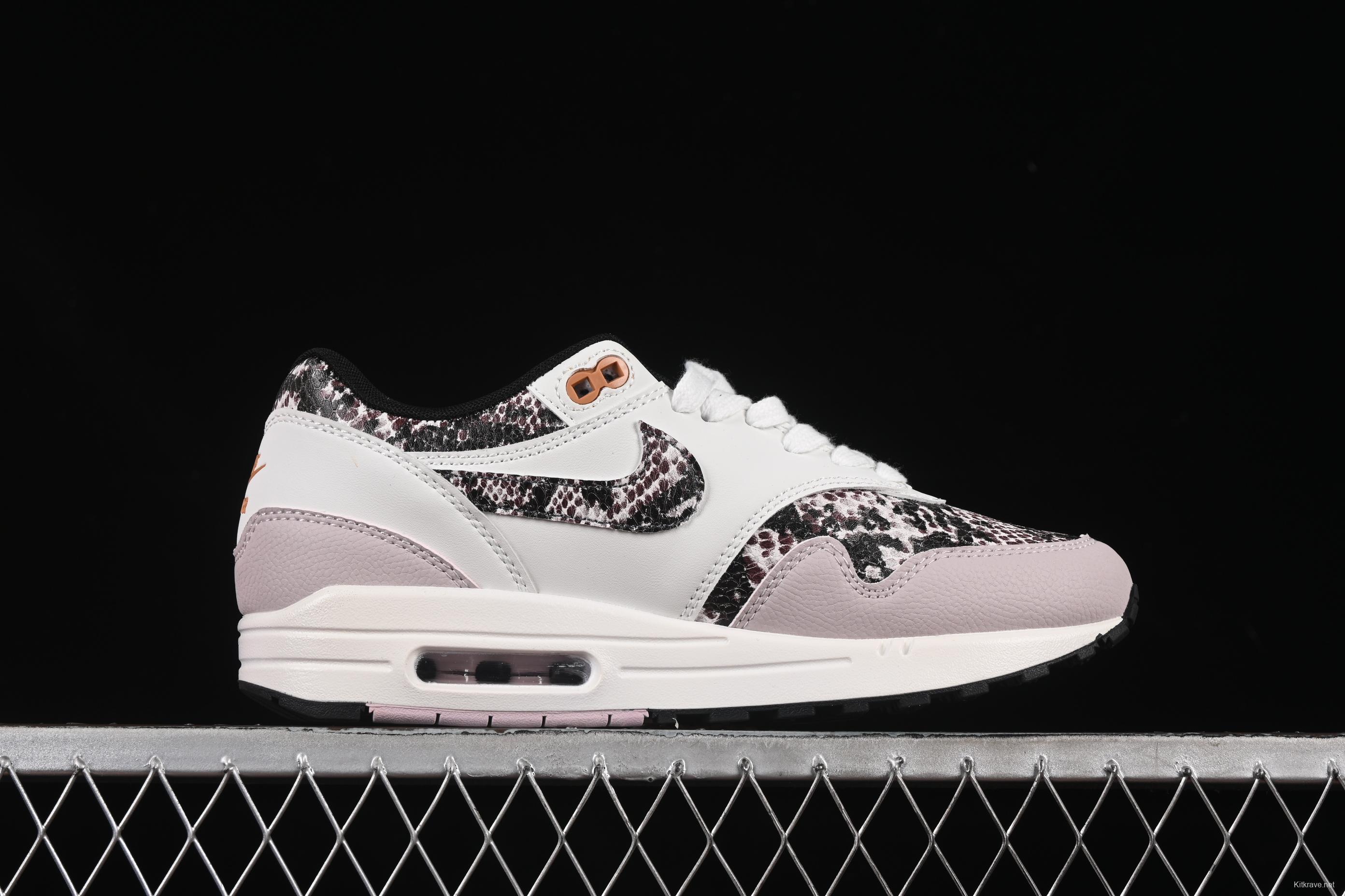 Nike Air Max 1 Retro Running Shoes with Half-Sole Air Cushion - HF5338-100
