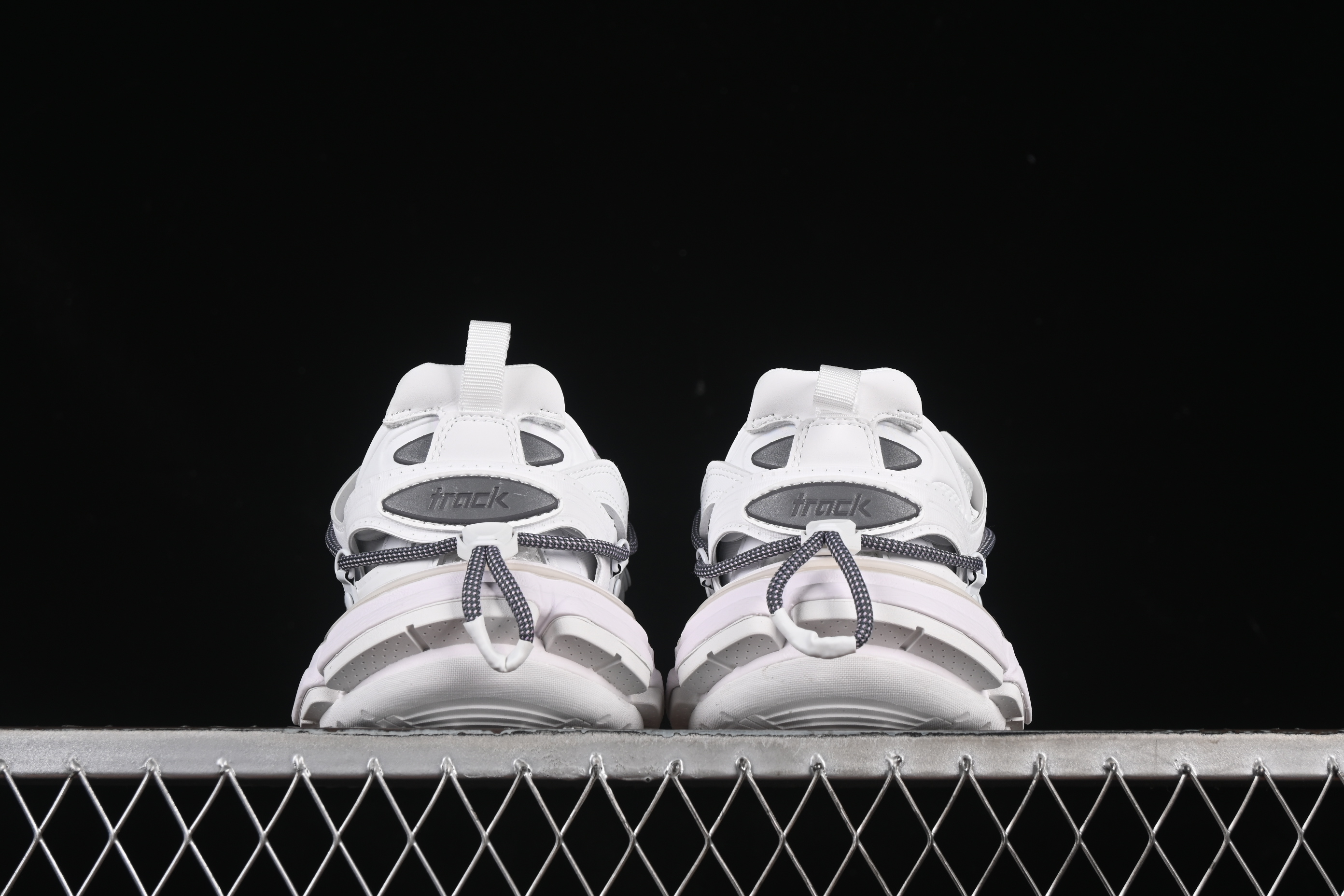Balenciaga Track Sneaker Tess with Transparent Heel Strap - WTRHK9050