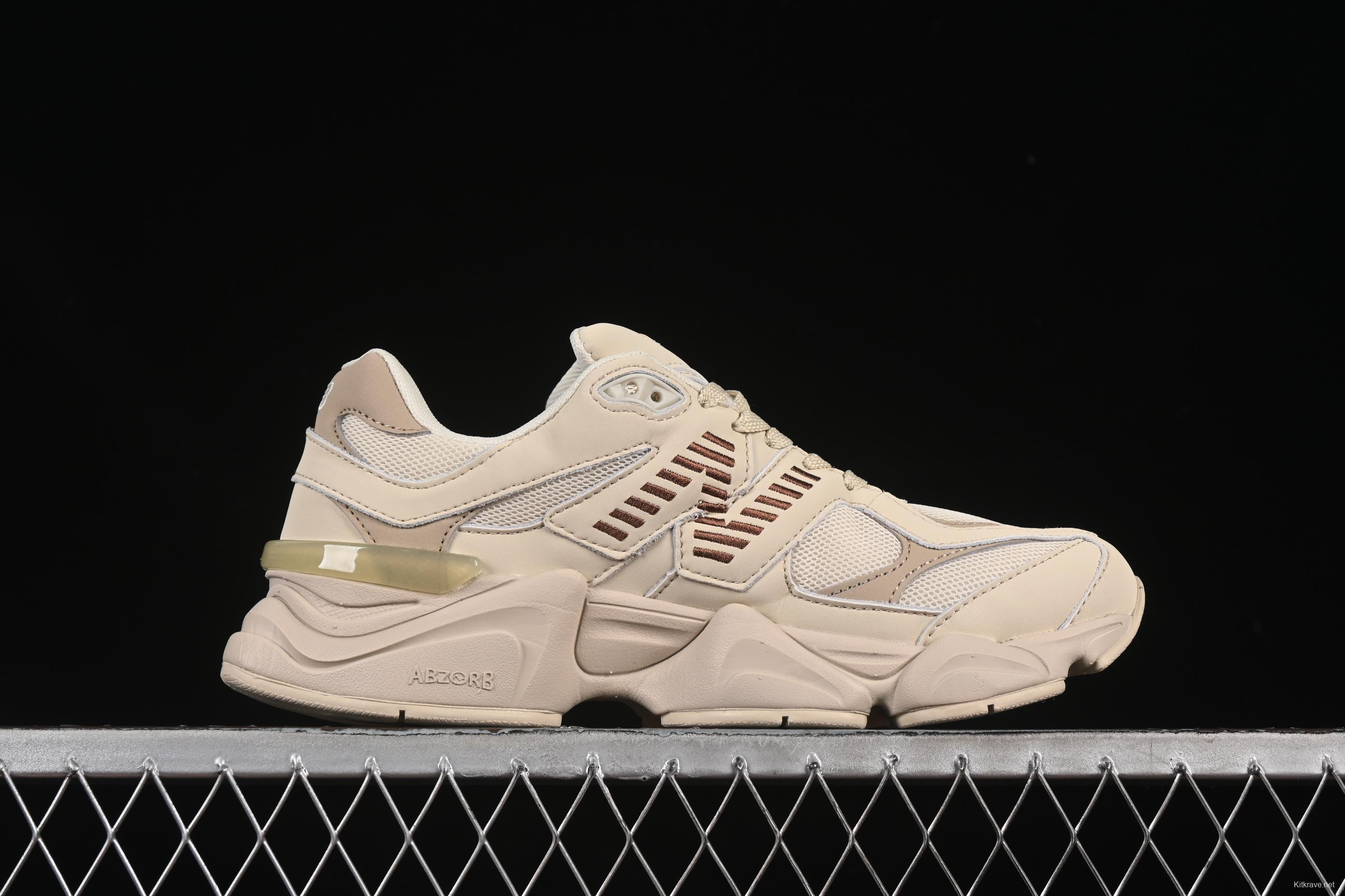 New Balance NB9060 Series Retro Casual Running Shoes with ABZORB Cushioning - GC9060GC