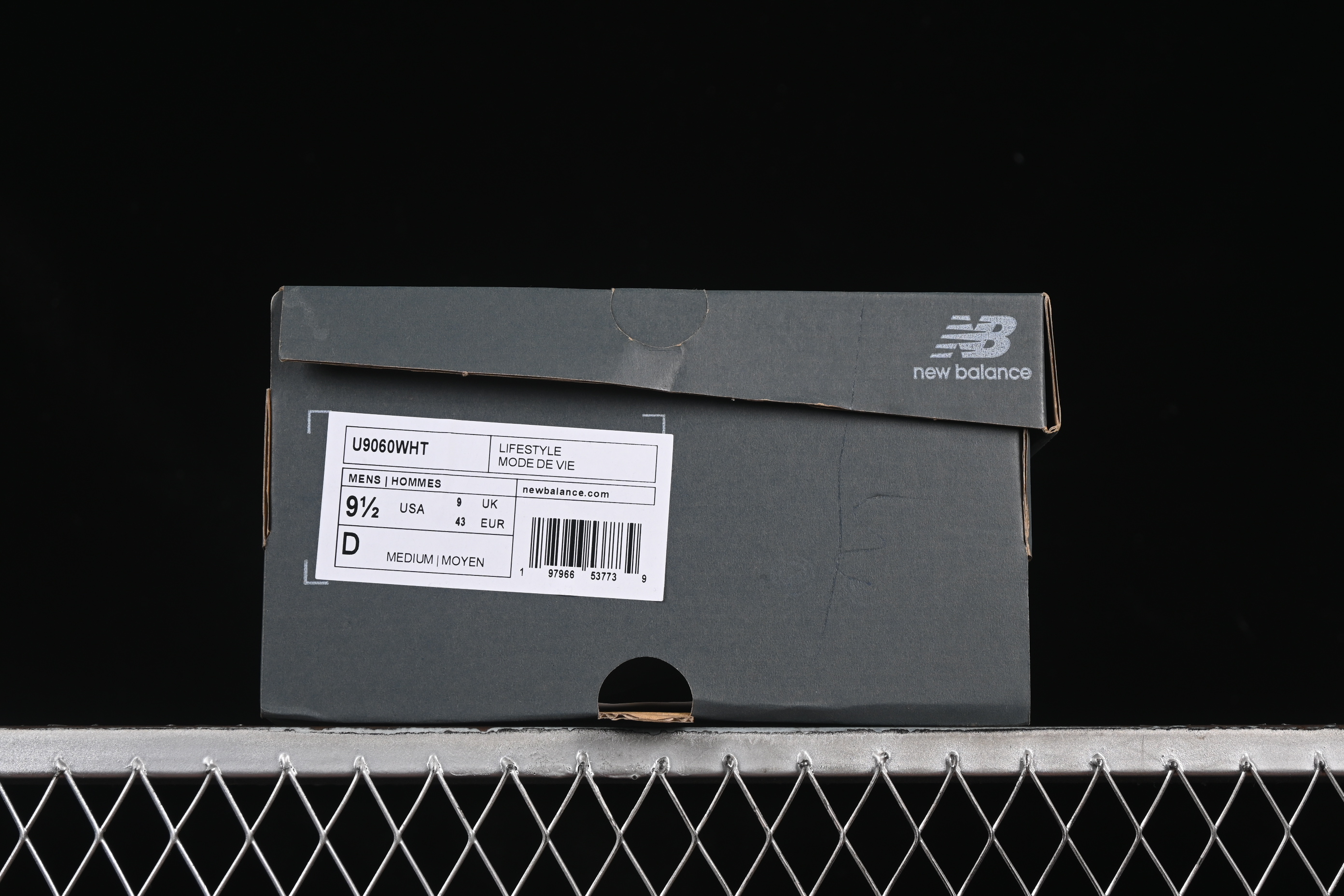 New Balance Joe Freshgoods x New Balance 9060 Retro Running Shoes with ABZORB Cushioning - U9060WHT