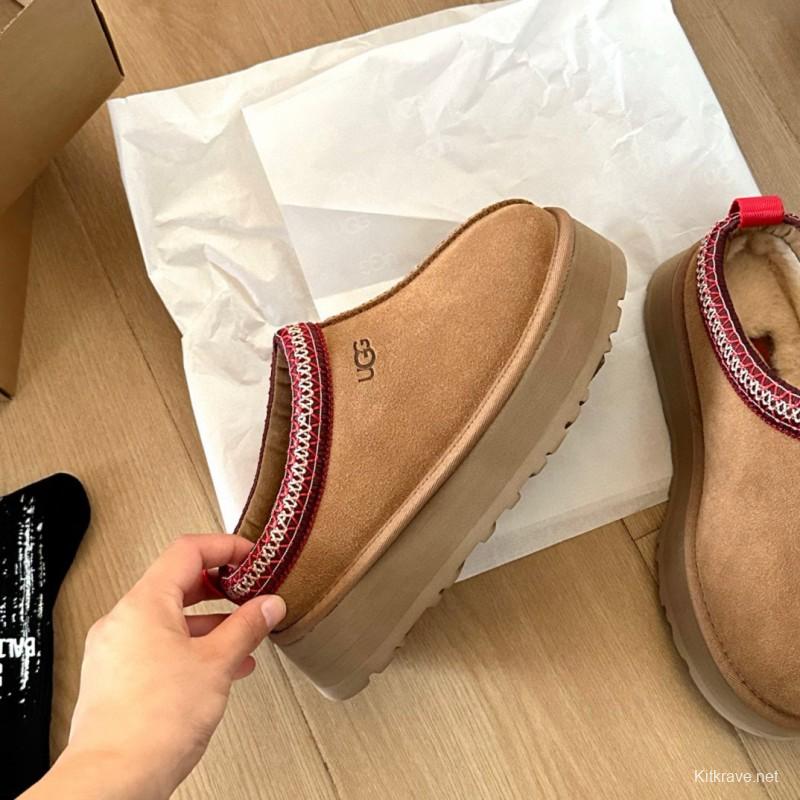 2024 UGG brown suede Slippers MJ00230