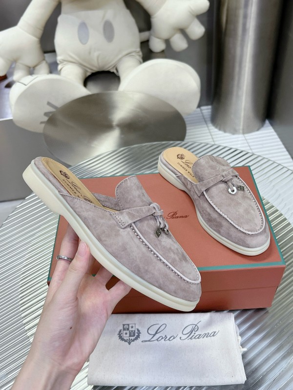 2024 Slippers LP gray suede slip-on MJ00270