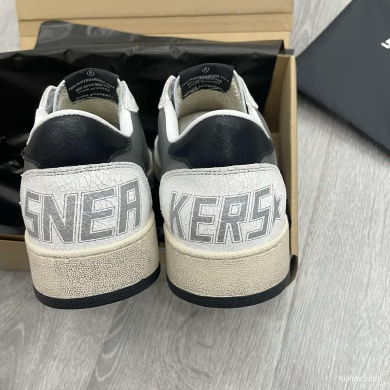 2024 Unisex GGDB Grey White Black Leather Suede Low Top Sneakers MJ00260