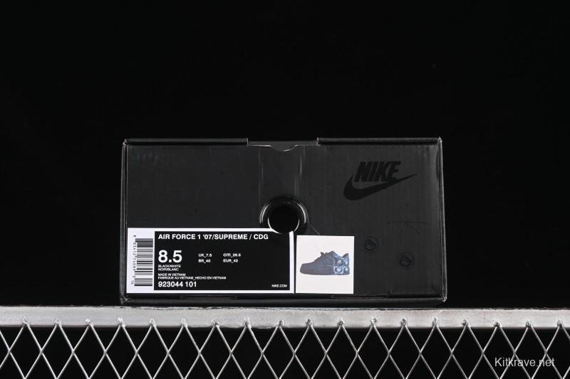 Nike Air Force 1 Low CDG Collaboration Casual Sneakers - 923044-101