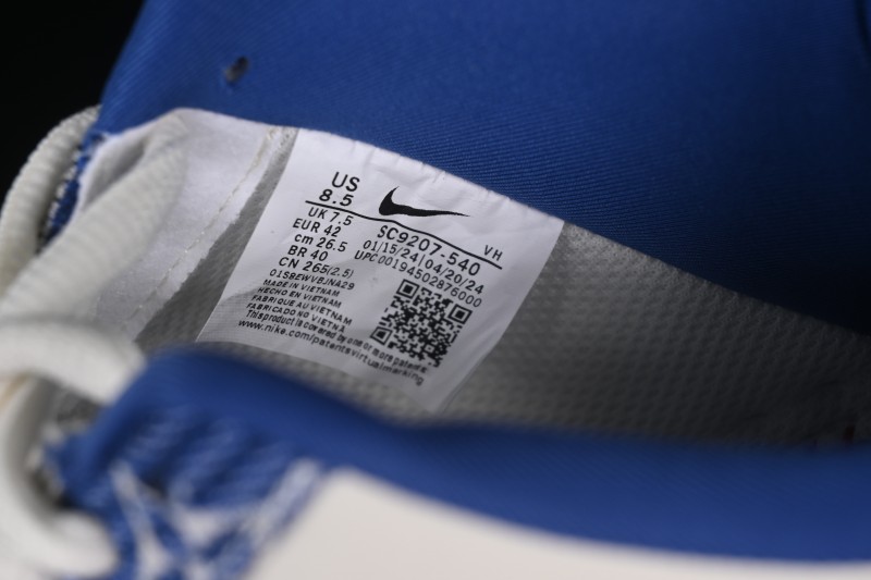 Nike Air Force 1 '07 Low LV Collaboration Gray Blue Denim Casual Sneakers - SC9207-540